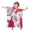 YTDRZ Kids Bath Towel Kids Hooded Beach Towel Kids Pool Towel Dragon Fruit Pattern Printed Kids Beach Towel for Boys Girls Soft Absorbent Quick Dry Beach Swim Pool Towel view 1