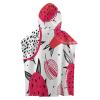 YTDRZ Kids Bath Towel Kids Hooded Beach Towel Kids Pool Towel Dragon Fruit Pattern Printed Kids Beach Towel for Boys Girls Soft Absorbent Quick Dry Beach Swim Pool Towel view 4