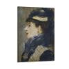 EdouardManet Poster Print Portrait of A Lady Gifts Canvas Painting Poster Wall Art Decorative Picture Prints Modern Decor Framed-unframed 08x12inch(20x30cm) view 1