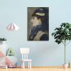 EdouardManet Poster Print Portrait of A Lady Gifts Canvas Painting Poster Wall Art Decorative Picture Prints Modern Decor Framed-unframed 08x12inch(20x30cm) view 4