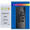 Replacement Remote Control for Delonghi Portable Air Conditioner PAC EL 375 HGRK-6AL WH (2022) CA PAC EL375HGRK-6AL WH PACEL375HGRK-6ALWH PACEL375HGRKC-3ALWH PACEL375HGRKC3ALWH PAC El375 US view 1