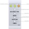 Replacement Remote Control for Delonghi Portable Air Conditioner PAC EL 375 HGRK-6AL WH (2022) CA PAC EL375HGRK-6AL WH PACEL375HGRK-6ALWH PACEL375HGRKC-3ALWH PACEL375HGRKC3ALWH PAC El375 US view 3