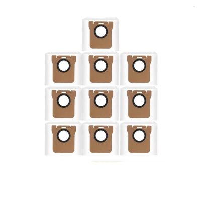 EHYXTEGX Dust Bag Compatible With Dreame L10s Ultra S10 S10 Pro Vacuum Cleaner Parts XIAOMl Mijia Omni 1S B101CN Robot X10+ Garbage Bag Accessories(10PCS)