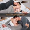 DRAGONRUN Couples Pillow Arm Rest Memory Foam Pressure Sleeping Cushion, Left view 3