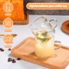 Cabilock 4pcs Clear Espresso Cups Glass Tea Cups Small Pitchers Clear Coffee Mugs for Espresso Creamer Syrup Coffee Lovers and Tea Enthusiasts view 4