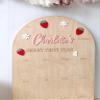 Berry First Birthday Photo Board, Strawberry 1st Birthday Party Decorations, Berry Sweet One Monthly Milestone view 2