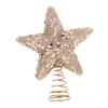 Cabilock Christmas Star Tree Topper Decorative Xmas Tree Star Ornament for Holiday Cheer Sturdy Treetop Decoration view 1
