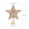 Cabilock Christmas Star Tree Topper Decorative Xmas Tree Star Ornament for Holiday Cheer Sturdy Treetop Decoration view 2