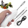 Portable Vegetable Corer Cordless Zucchini Corer, Electric Scraping Scale Machine Scale Scraper With 2 Cutter Heads, Stainless Steel Rechargeable Fruit Digging Corer view 1
