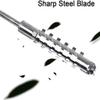 Portable Vegetable Corer Cordless Zucchini Corer, Electric Scraping Scale Machine Scale Scraper With 2 Cutter Heads, Stainless Steel Rechargeable Fruit Digging Corer view 3