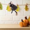 IWOWHERO Hanging Witch Doll Decorative Halloween Accessory Festival Witch Figurine for Halloween Party Compact Suspended Decor Vibrant Color for Home and Desk for Festive Atmosphere view 2