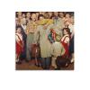 41+Norman Rockwell Illustration Art Christmas Homecoming, 1948 Poster Print for Teen Boys Room Wall Art Canvas Painting Print Unframed 28x28inch view 1