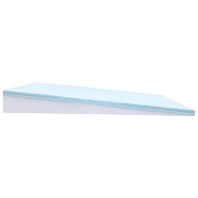 Bed Wedge Mattress Topper Incline 4-inch Twin, Gel Memory Foam