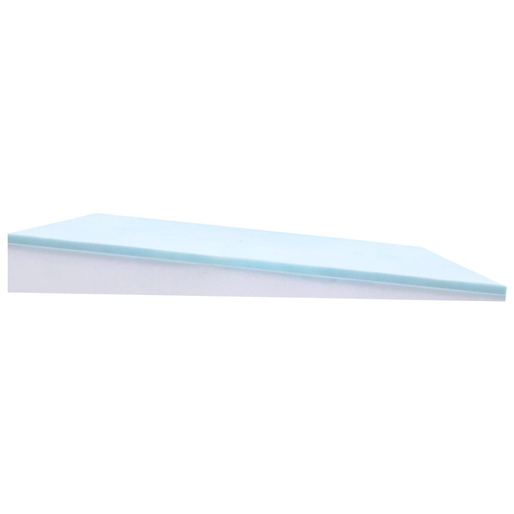 Bed Wedge Mattress Topper Incline 4-inch Twin, Gel Memory Foam