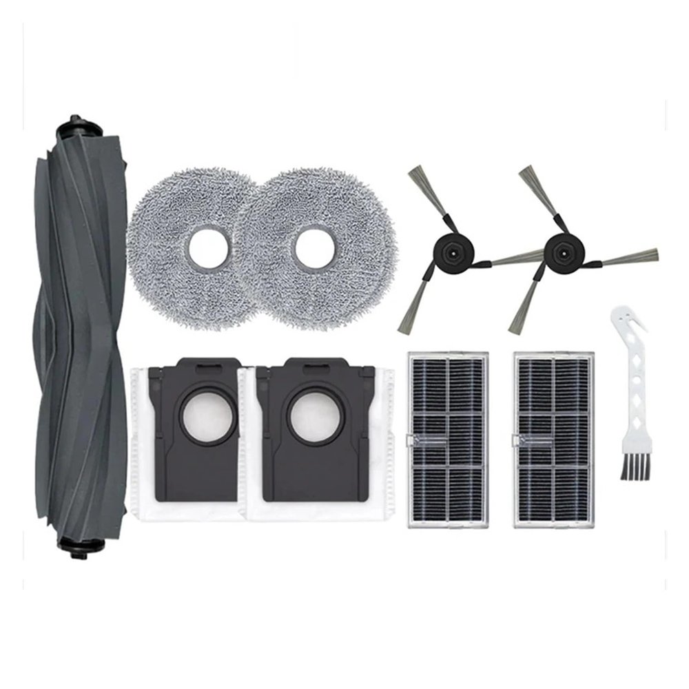 PRLDXJPL Accessories Main Side Brush Mop Hepa Filter Dust Bags Replacement Parts. Compatible for Dreame X40 Ultra / X40 Pro Ultra. Robot Vacuum Cleaner, sf67tgdf7uobg