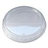 Fabrikal LRDOF Recycleware Round Deli Container Lids, Clear, Plastic, 500/carton view 1