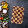 Luxshiny Wooden Chopping Board Double-sided Kitchen Cutting Board for Home Use Non-slip Surface for Vegetable Meat Preparation Design for Daily Cooking view 2