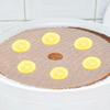 4 Pcs Silicone Dehydrator Mats 4cm Hole for Fruit and Vegetables view 2
