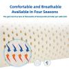 ABJGHYUT Latex Mattress 100% Latex, Medium Soft 7 Zones Orthopaedic Mattress Removable Cover, 2/3/4 inch Natural Latex Mattress,7.5cm,135x190cm view 4