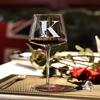 Physkoa Personalized Wine Glass-Initial Wine Glass Gifts for Women(Etched Dishwasher Safe),Customized Monogrammed Valentines Day Gift for Her/Mom/Wife/Best Friend/Sister-Letter K view 2