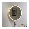 ZXCVBNAS Round Medicine Cabinets for Bathroom with Mirror,Medicine Cabinet50/60/70cm Farmhouse Bathroom Cabinet with Circle Wall Mounted Vanity MirrorSolid Wood Mirror Cabinet(D,D60cm/24in) view 1