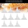ChengyuWei 10PCS Bee Honey Filter Bag, Nylon Straining Bag Fine Mesh Food Strainer Bag, Nylon Cone Honey Impurity Filter Mesh Red Wine Residue Filtration Net Cloth, Food Grade Filter Bag view 4