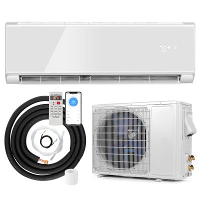 ARLIME 12000 BTU Wifi Enabled Mini Split Air Conditioner & Heater, 22 SEER2 208-230V Inverter AC Unit Cools Rooms up to 750 Sq. Ft, Energy Efficient Split Wall AC w/Heat Pump & Installation Kit