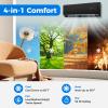 ARLIME 22000 BTU Wifi Enabled Mini Split Air Conditioner & Heater, 21 SEER2 208-230V Inverter AC Unit Cools Rooms up to 1500 Sq. Ft., Energy Efficient Split Wall AC w/Heat Pump & Installation Kit view 3
