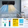 ARLIME 22000 BTU Wifi Enabled Mini Split Air Conditioner & Heater, 21 SEER2 208-230V Inverter AC Unit Cools Rooms up to 1500 Sq. Ft., Energy Efficient Split Wall AC w/Heat Pump & Installation Kit view 4