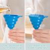 100PCS BPA-free disposable popsicle popsicle mold bags, zipper seal, suitable for yogurt bars, fruit bars, popsicles, chocolate milk bars, etc., equipped with funnel (1) view 3