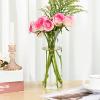 12 Pack Glass Cylinder Vases for Centerpieces,Wedding Flower Vase Centerpieces for Tables,8 Inch Glass Cylinder Vase for Flowers Decor, Table Shelf, Floating Candle and Home Decor view 4