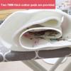 CMYCYDDPLY Stand-Type Ironing Board Covers, Thick Padding, Drawstring, Ironing Board Replacement Heat-Resistant Sheet Insulation Mat, Elastic String, Easy to Install(Black,Large) view 2