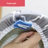 CMYCYDDPLY Stand-Type Ironing Board Covers, Thick Padding, Drawstring, Ironing Board Replacement Heat-Resistant Sheet Insulation Mat, Elastic String, Easy to Install(Black,Large) view 3