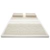 ABJGHYUT 100% Natural Latex Mattress Topper with Cotton Cover, Compression and No Deformation, Honeycomb Pore Ventilation, Soft and Comfortable,7.5cm,135x190cm view 1