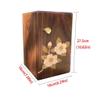 ENGENDER Jewelry Organizer Jewelry Box Multilayer Storage Box Ring Earring Necklace Bracelet Watch Small Jewelry Storage Box Wooden Jewelry Box Jewelry Box(A) view 2