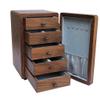 ENGENDER Jewelry Organizer Jewelry Box Multilayer Storage Box Ring Earring Necklace Bracelet Watch Small Jewelry Storage Box Wooden Jewelry Box Jewelry Box(A) view 4