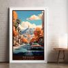 01September Nevada Poster Art Print, States Landscape Wall art Decor, Retro Style Travel Poster, Office Wall Poster, Travel Poster, 50 States, Usa Travel Poster - UNFRAMED, 11x14 view 2