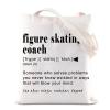 FOTAP Figure Skating Coach Definition Tote Bag Ice Skating Coach,Figure Skating-Coaches Thank You Gift (skatingcoach T) view 1