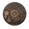 4PCS Drink Coaster Steampunk Gears Clock Absorbent Coasters Set Coffee Table Coasters for Drink Coffee Cup Beverage Coasters Wine Beer Bar Coasters view 3