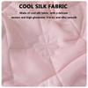Cooling Comforter Quilt, Ice Blanket for All-Season Lightweight Soft Cooling Blanket for Night Sweats Hot Sleeper, Breathable Lightweight Blankets Cold Touch Fabric Quilt(Color2,200x230cm/79x90in) view 4