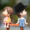 LOGOFUN 16pcs Mini Snowman Hat Miniature Top Hats Tiny Formal Hats Small Black Top Hats for DIY Christmas Snowman Doll Decorations view 4