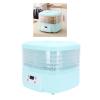 Rushbom Food Dehydrator Machine - Adjustable Temperature 72H Timer 6 Tray LED Display 200W Electric Food Dryer for Food Jerky Fruit Dog Treats Snacks Food Dehydrator Machine (US Plug 110V) view 1
