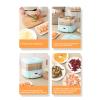 Rushbom Food Dehydrator Machine - Adjustable Temperature 72H Timer 6 Tray LED Display 200W Electric Food Dryer for Food Jerky Fruit Dog Treats Snacks Food Dehydrator Machine (US Plug 110V) view 4