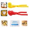 2 Pcs Duck Rice Mold DIY Sushi Molds 3D Rice Shaper Mold Animal Rice Tool with Poly Plastic Gloves for Rice Balls, Sushi, Croquettes(Duck+Love) view 1