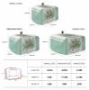 Sage Green Eucalyptus 4 Slice Toaster Cover Small Appliance Cover Toaster Dustproof Fingerprint Protectors Machine Washable, Spring Botanical Leaves Watercolor view 3