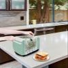 Sage Green Eucalyptus 4 Slice Toaster Cover Small Appliance Cover Toaster Dustproof Fingerprint Protectors Machine Washable, Spring Botanical Leaves Watercolor view 4