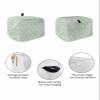 Green Floral 4 Slice Toaster Cover Small Appliance Cover Toaster Dustproof Fingerprint Protectors Machine Washable, Spring Summer Modern Geometric Plant view 2