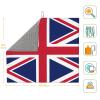 British Flag Print Dish Drying Mat Absorbent Drying Mat Kitchen Drying Mat For Countertops Draining Racks view 3