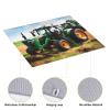 Company Farm Tractor Print Dish Drying Mat Absorbent Drying Mat Kitchen Drying Mat For Countertops Draining Racks view 4