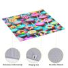 Colorful Sweet Lollipop Cupcake Donut Print Dish Drying Mat Absorbent Drying Mat Kitchen Drying Mat For Countertops Draining Racks view 4